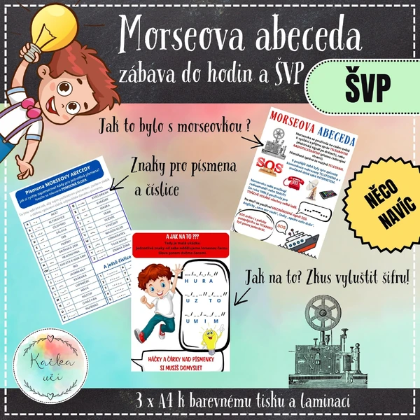Morseova abeceda - zábava do hodin a ŠVP