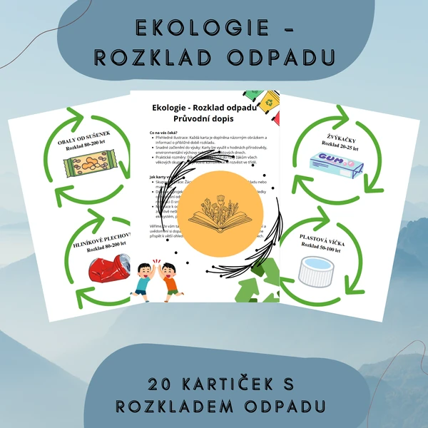 Rozklad odpadu - Nauč se, co příroda (ne)zvládne