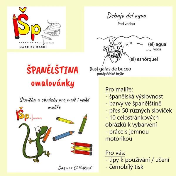 Španělské omalovánky s Leonem