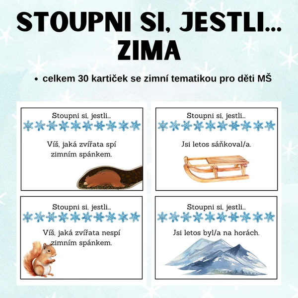 Stoupni si, jestli... ZIMA
