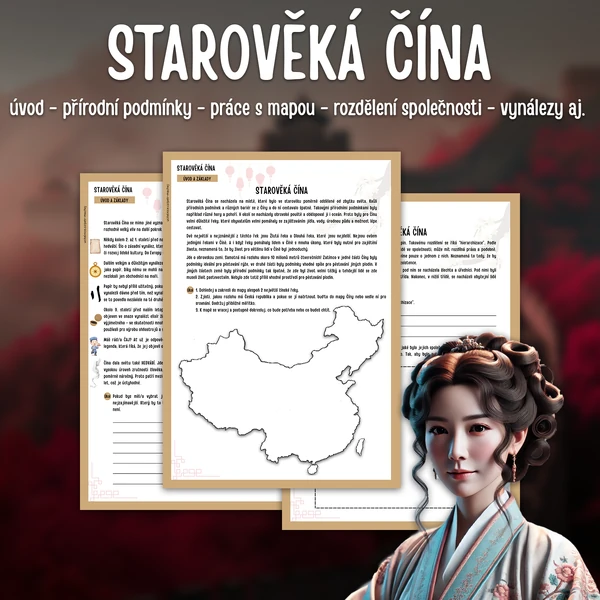 STAROVĚKÁ ČÍNA: Úvod (vynálezy, práce s mapou aj.)