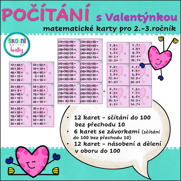 POČÍTÁNÍ s Valentýnkou