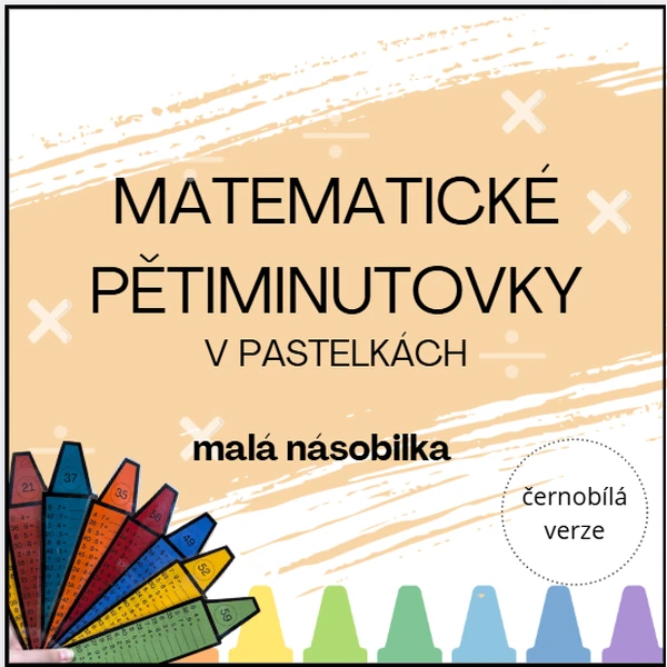 Matematické pětiminutovky - malá násobilka