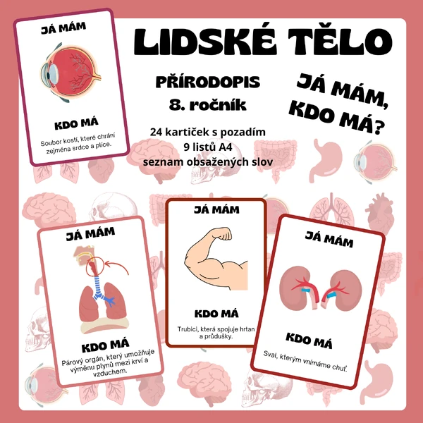 Já mám, kdo má - Lidské tělo