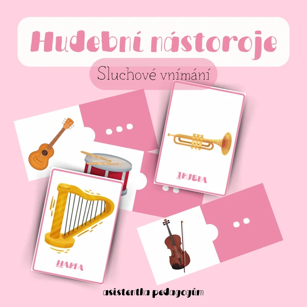 Hudební nástroje - Sluchové vnímání 