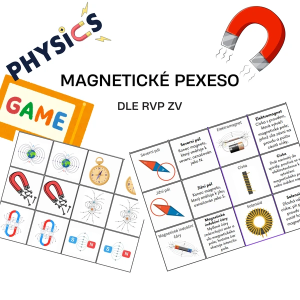 PEXESO - Magnetické pole