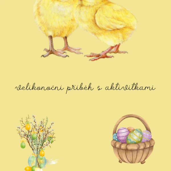 Velikonoční příběh s aktivitami