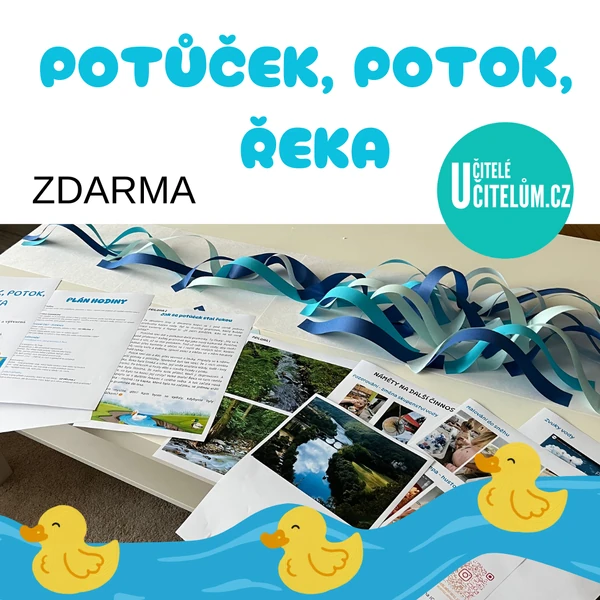 Potůček, potok, řeka