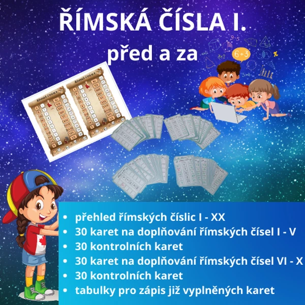 ŘÍMSKÁ ČÍSLA I