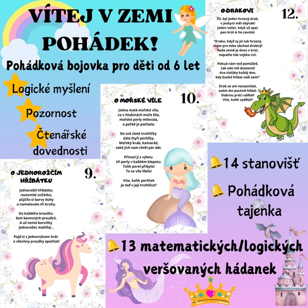 VÍTEJ V ZEMI POHÁDEK!