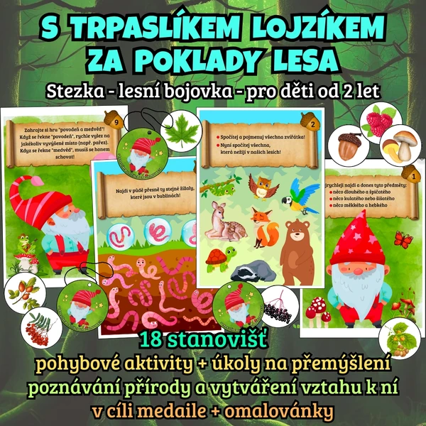 S TRPASLÍKEM LOJZÍKEM ZA POKLADY LESA