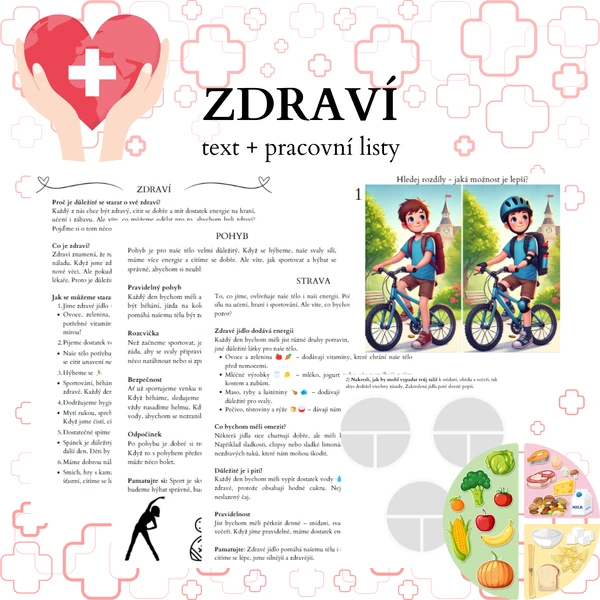 Zdraví - čtení s porozuměním 