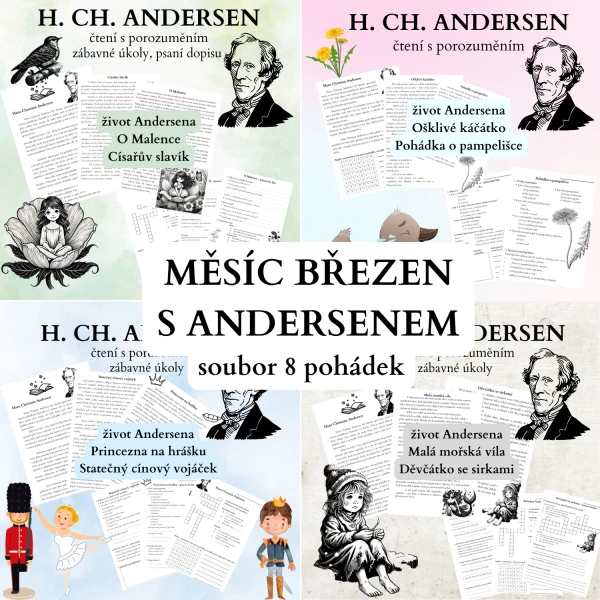 Andersen - soubor 8 pohádek 