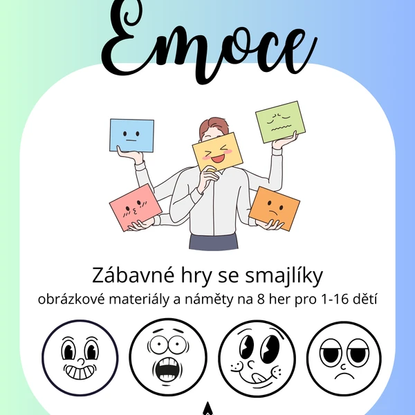 Emoce - zábavné hry se smajlíky