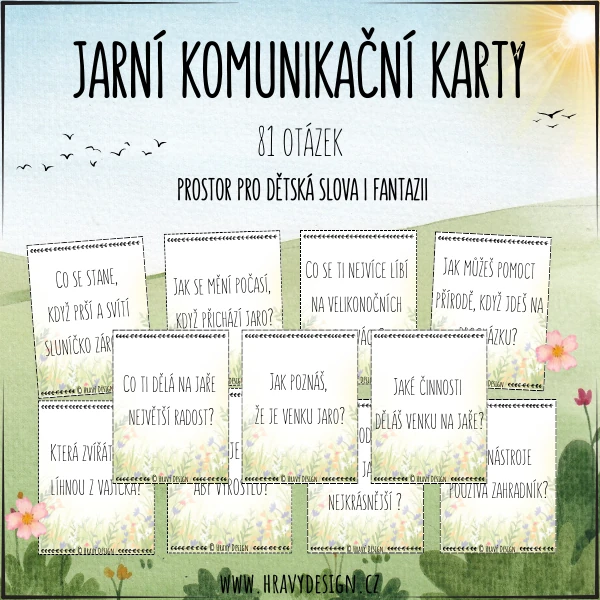 Jarní komunikační karty