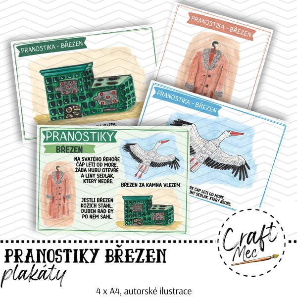 PRANOSTIKY BŘEZEN - PLAKÁTY