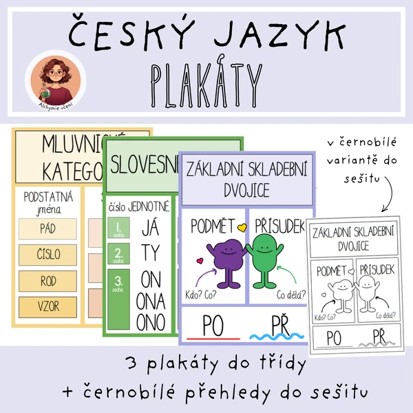 Český jazyk - plakáty