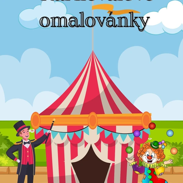 🎈KARNEVAL- omalovánky 🎈