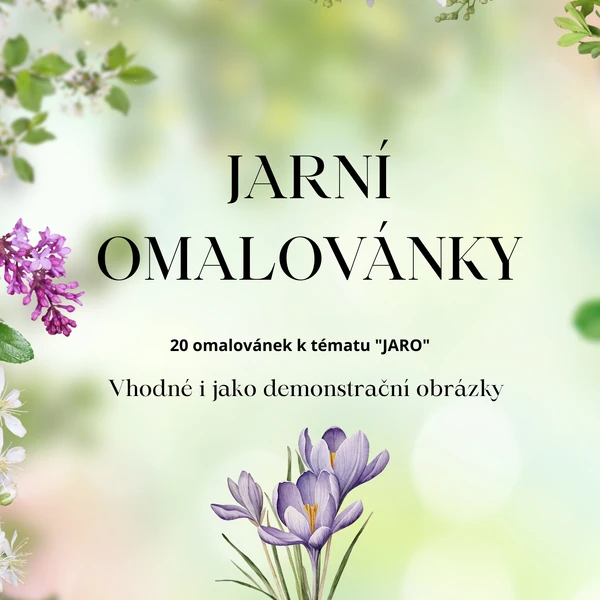 JARNÍ OMALOVÁNKY