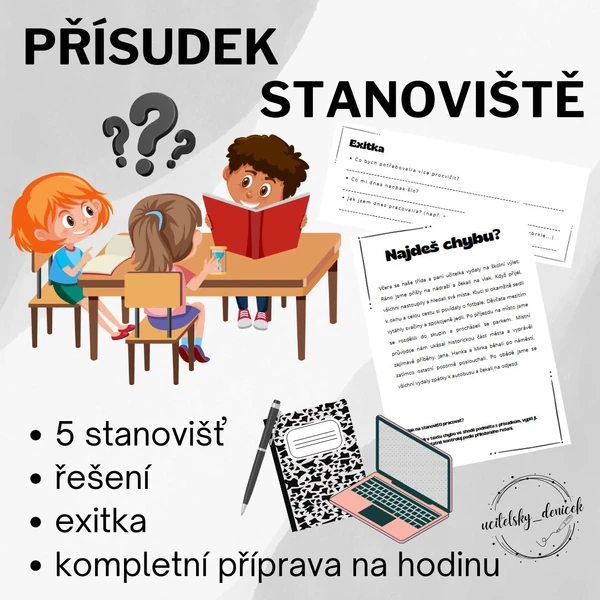 Slovesa - stanoviště