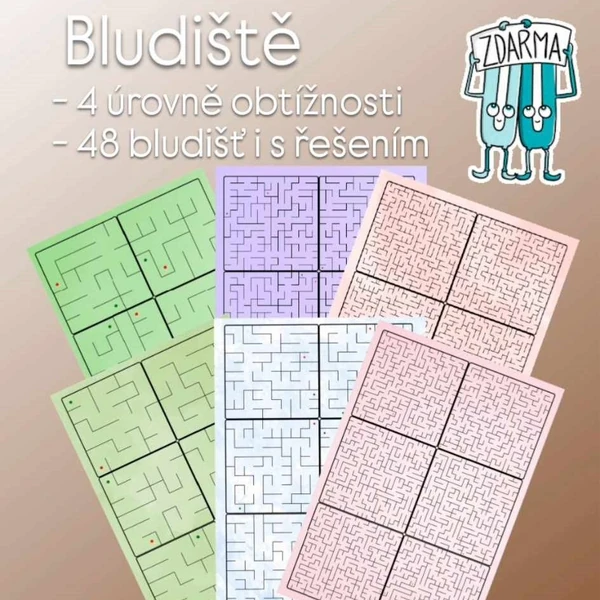 Bludiště - kartičky