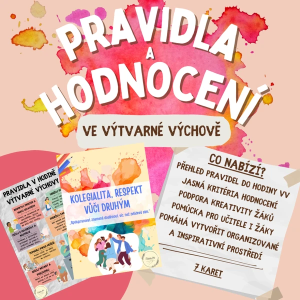 Pravidla v hodině výtvarné výchovy