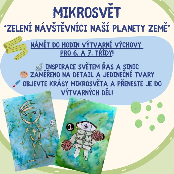 Mikrosvět - zelení návštěvníci naší planety Země