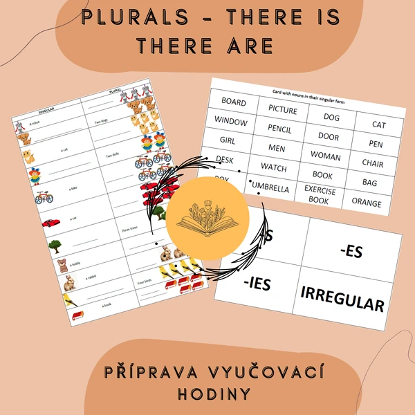 Plán hodiny - PLURALS - Množná a jednotná podstatná jména