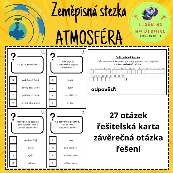 ZEMĚPISNÁ STEZKA - ATMOSFÉRA