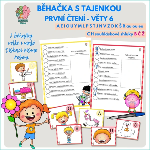Běhačka – první čtení - věty 6