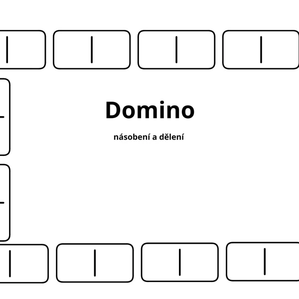 Domino násobení a dělení