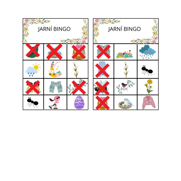 Jarní bingo