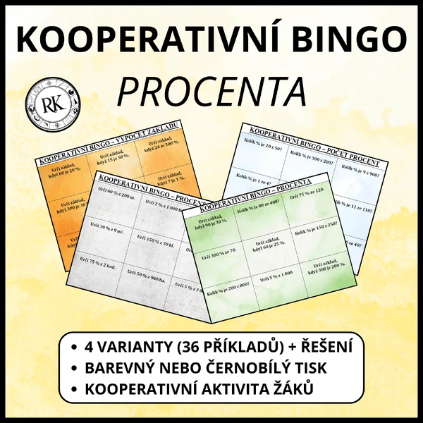 Procenta - Kooperativní bingo