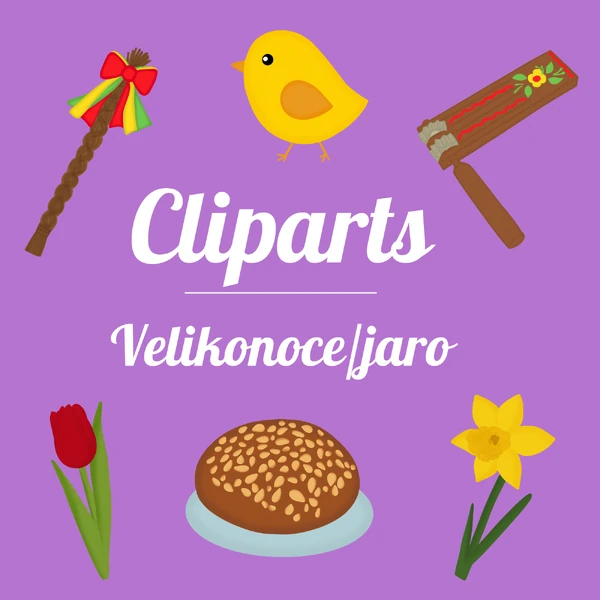 Cliparts - Velikonoce/jaro
