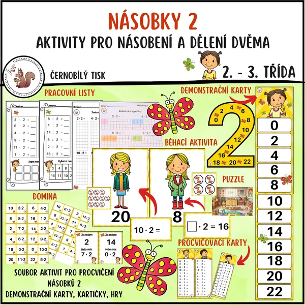 Násobky 2
