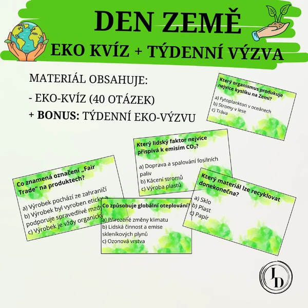 Den Země - Eko kvíz + BONUS 