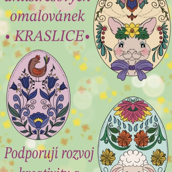 KRASLICE- antistresové omalovánky 
