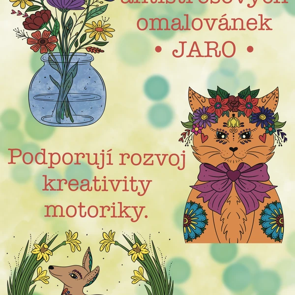 JARO - antistresové omalovánky 