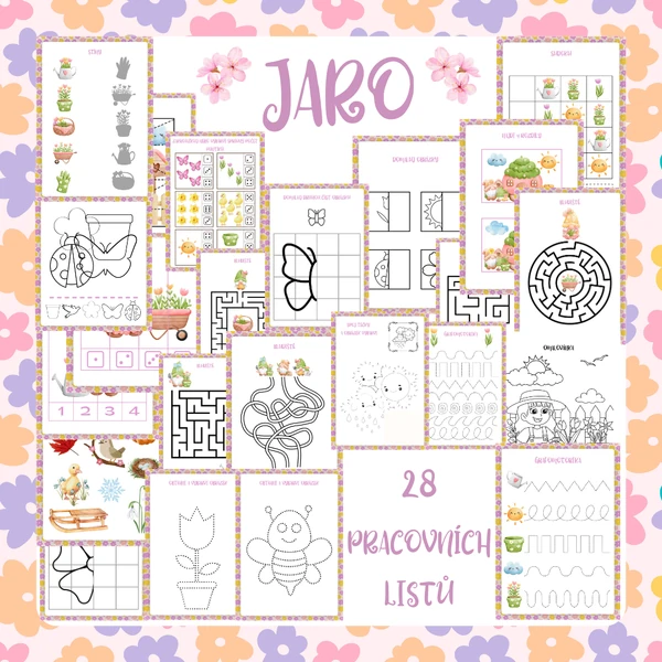 JARO - pracovní listy