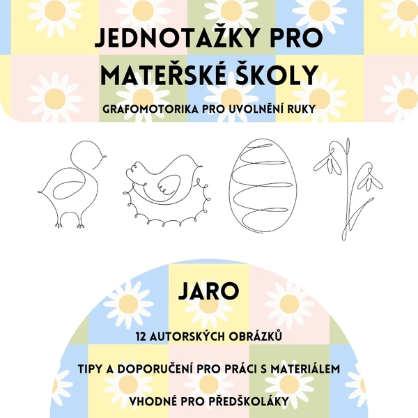 Jednotažky pro mateřské školy - Jaro