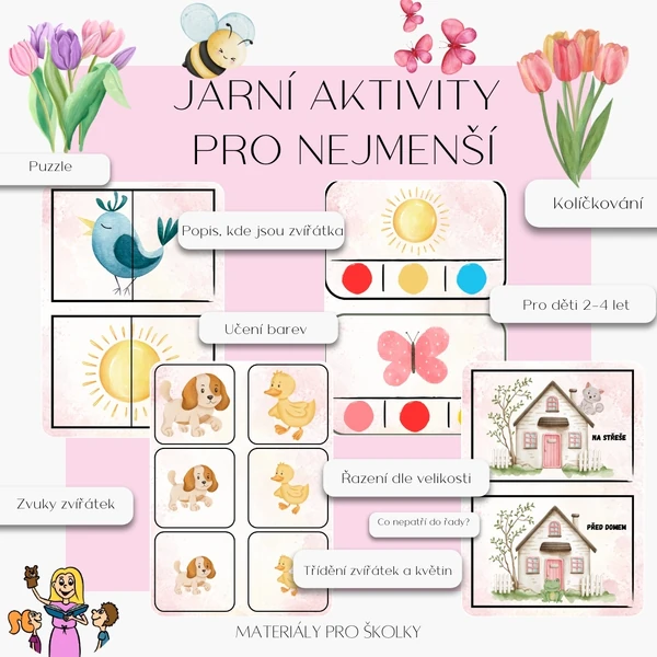 Jarní aktivity pro nejmenší