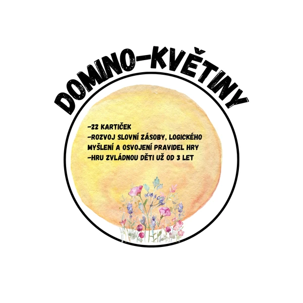 Domino- květiny