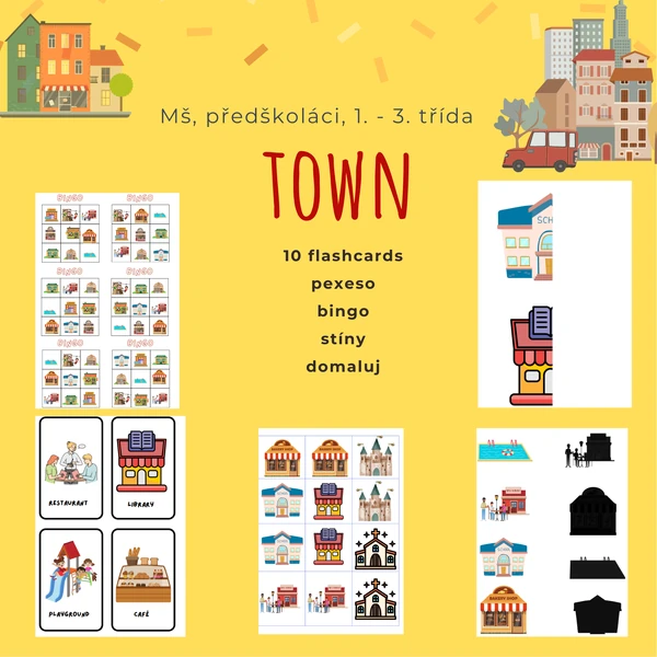 town - MŠ, 1. - 3. třída