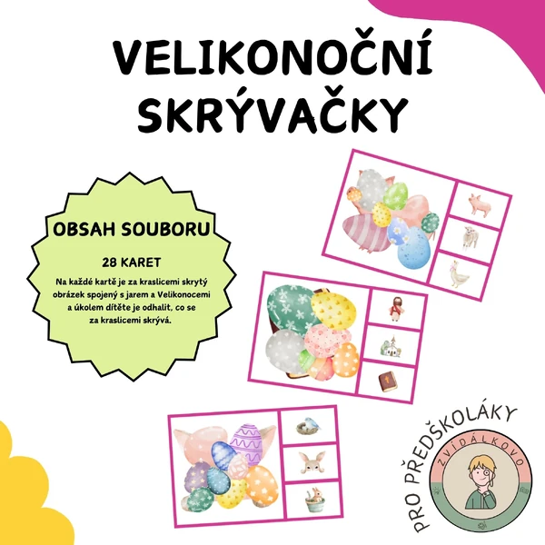 Velikonoce - skrývačky 