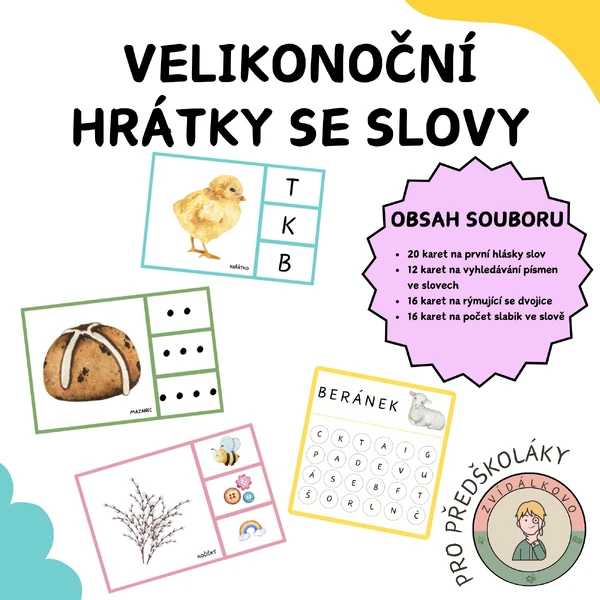 Velikonoční hrátky se slovy 