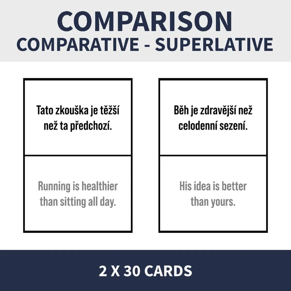 ENG - COMPARISON (comparative, superlative, adjectives)
