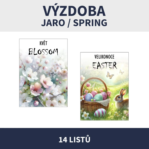 VÝZDOBA TŘÍDY - JARO, SPRING