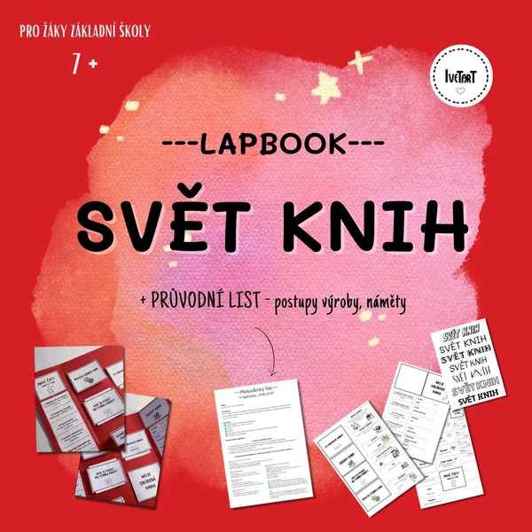 LAPBOOK - Svět knih (Jak vzniká kniha?)