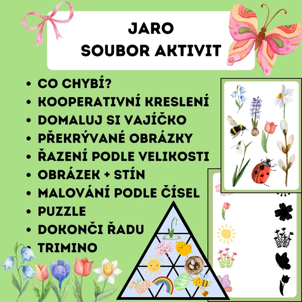 Jaro - soubor aktivit