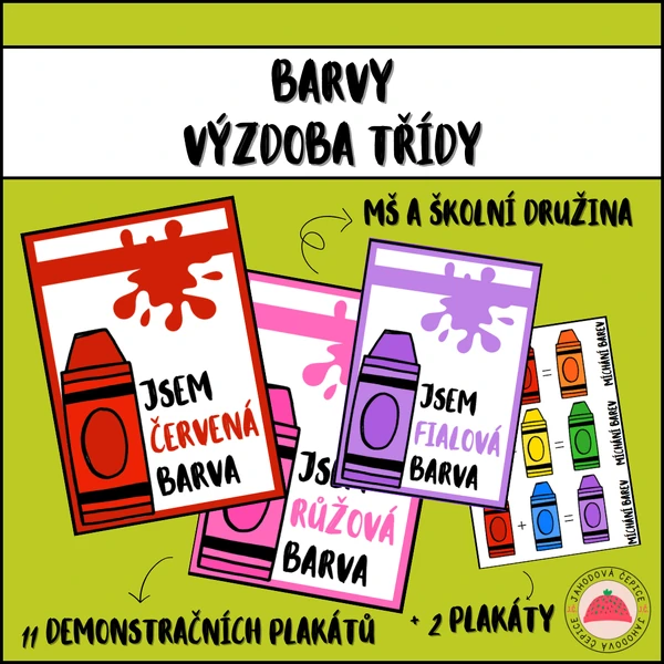 Barvy - výzdoba třídy